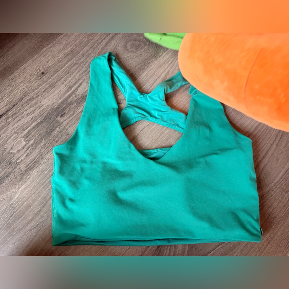 Lululemon Athletica Sports Bra - green